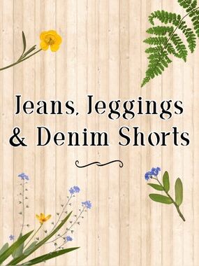 All Sizes; Jeans & Denim — Gussy Up the Curvy Girl